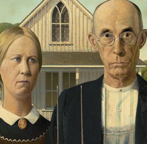 Matthew Brady presents his portraits