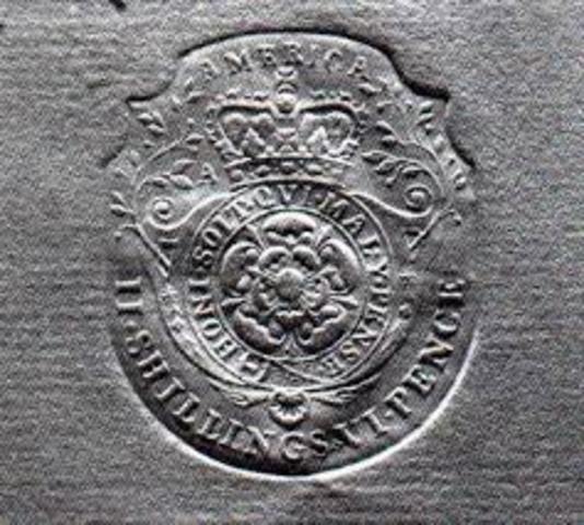 parliament passes the stamp act