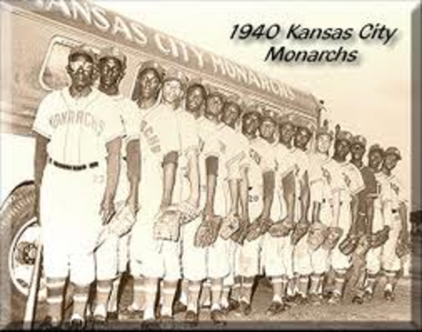 Formation of the negro leagues