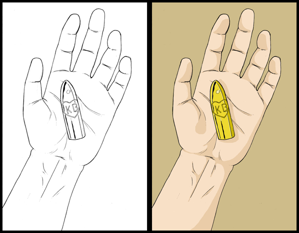Stanley finds something "interesting" while digging.