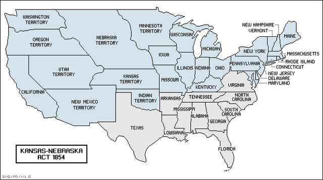 the kansas nebraska act is passed