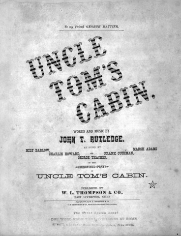 Uncle Tom's Cabin published