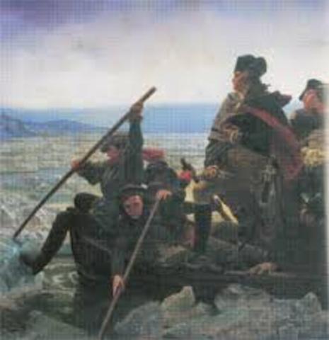 Patriots Row Across Delaware River