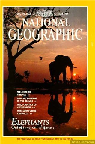 National Geographic Magazine: May 1991