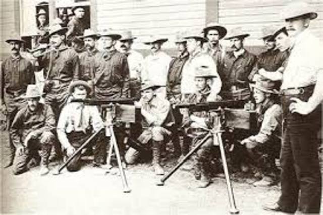 Teddy Rosevelt and the Rough Riders