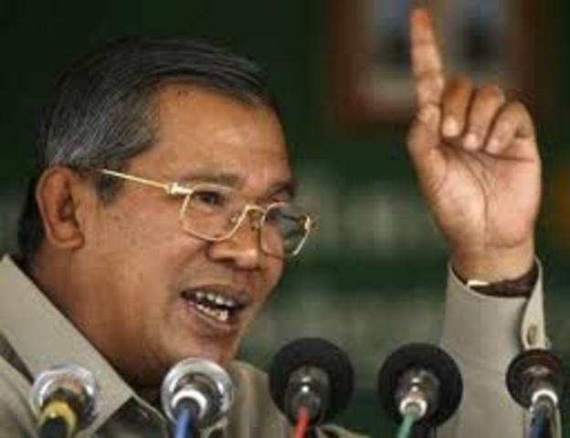 Hun Sen Becomes Prime Minister