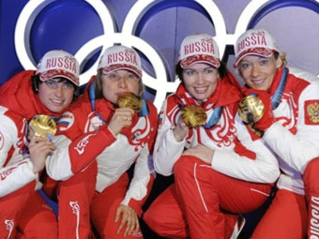 Биатлон. Женская эстафета