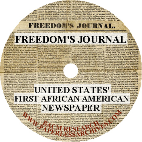 The first African American newspapers are published.