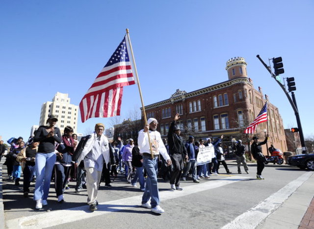First time people celebrate Martin Luther King Jr. Day