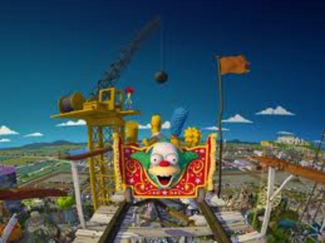 The Simosons Roller Coaster