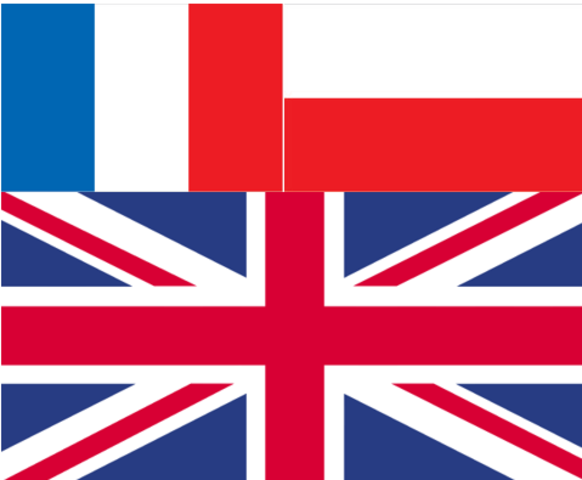 Poland, Britain, France
