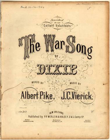 Dixie is first Composed