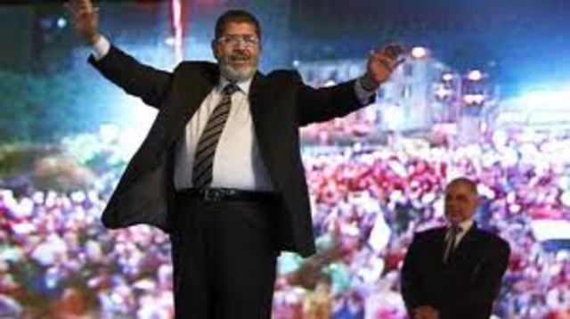 Morsi winning the Elections