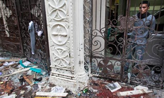 die in bombing of Coptic Church