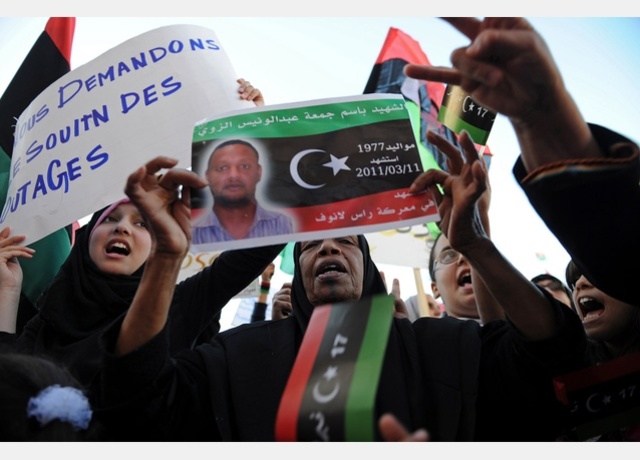 European governments go against Gaddafi