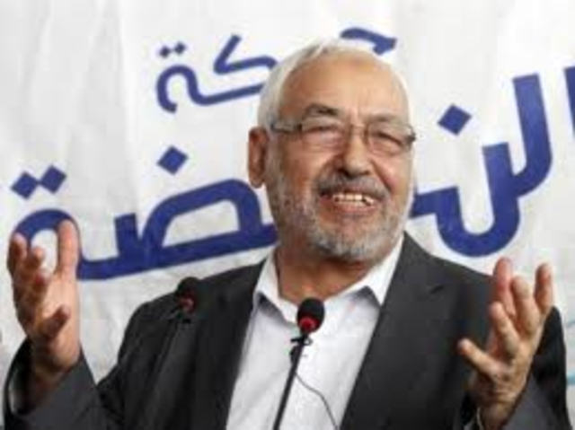 After 22 years of exile, Rachid Ghannouchi, leader of banned Islam party Ennahda, returns to Tunisia.