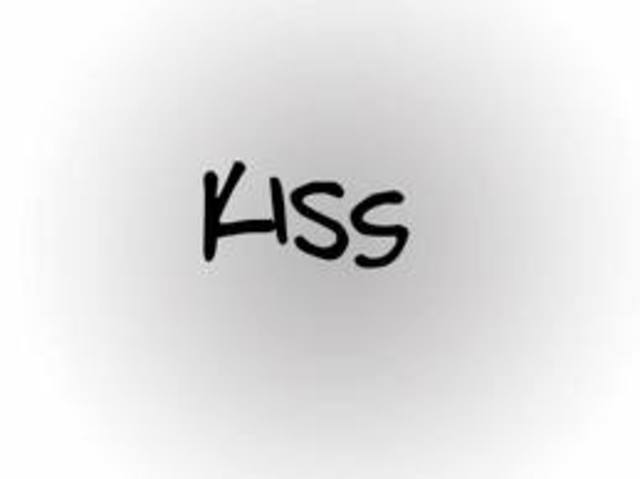 my first kiss