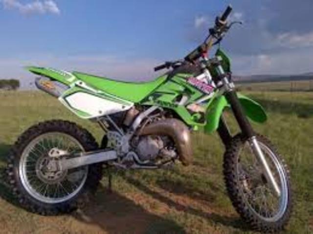 got my first dirtbike