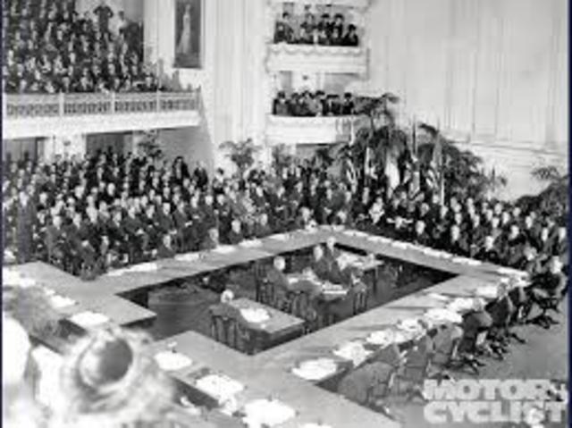 Treaty Of Versailles Signed