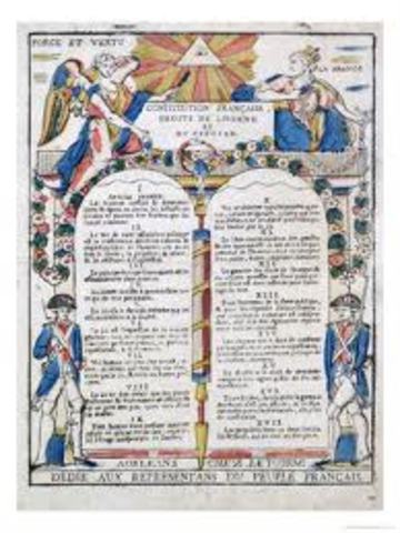 French Revoluton; Declaration of the Rights of Man