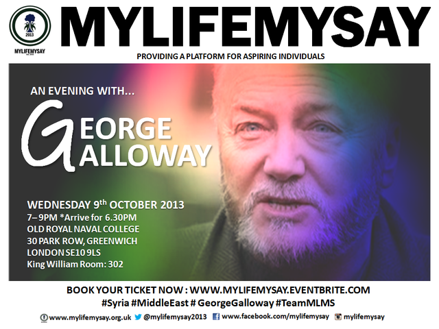 AN EVENING WITH GEORGE GALLOWAY