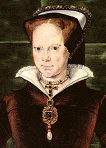 Mary Tudor took the throne