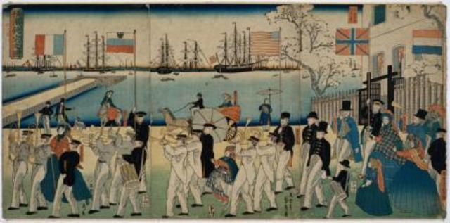 Signing of the Treaty of Kanagawa, Imperialism