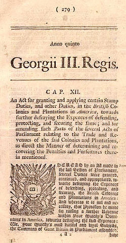 The Stamp Act