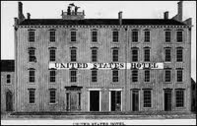 The first hotel in the U.S. opens