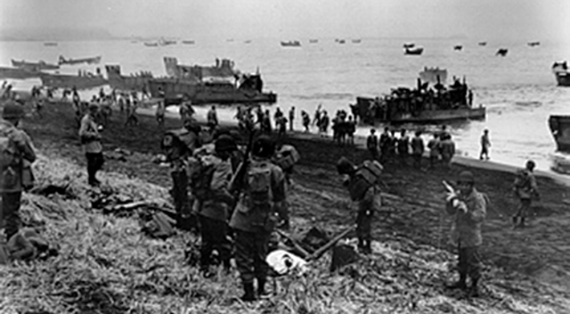 Battle of Attu Island offshore