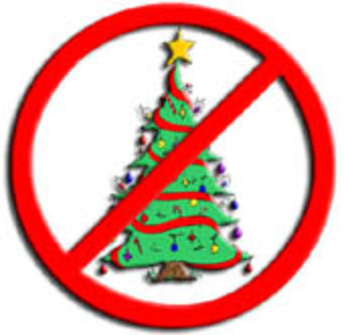 Christmas isn't allowed