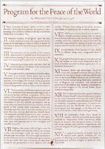 Woodrow Wilson's 14 Points