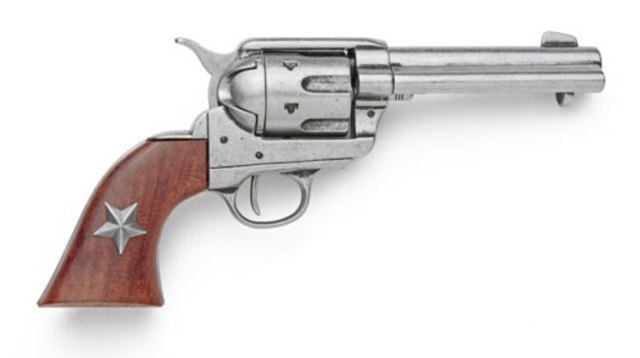 Samuel Colt introduces the six-shooter