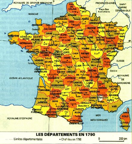 Division de la France