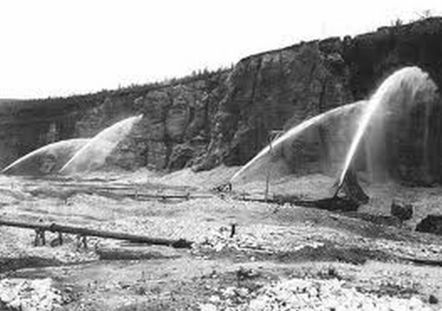 Hydraulic mining - Environment