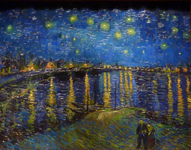 Starry night over the rhone