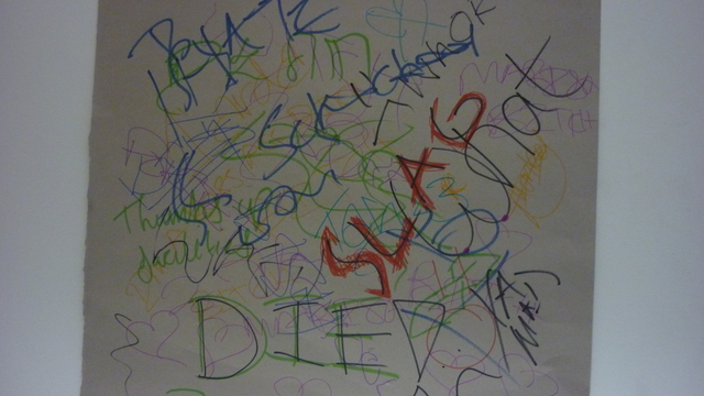 Graffiti Medium Close up