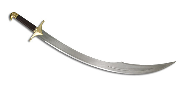curved sword