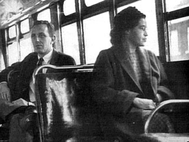Rosa Parks' bus boycott