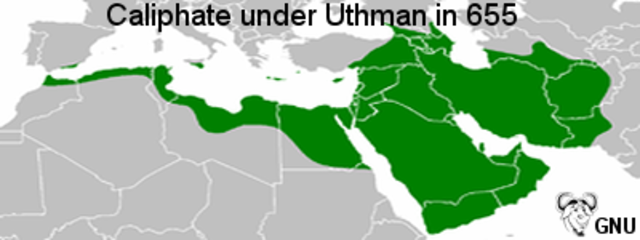 634-656: Spread of Islam under Uthman