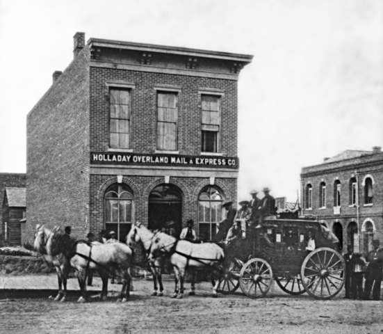 Ben Holladay, "The Stage Coach King" comes to Oregon - Economics