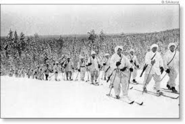 WInter War between Finland and Russia