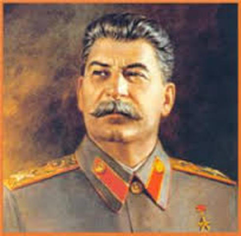 Stalin comes to power in Russia