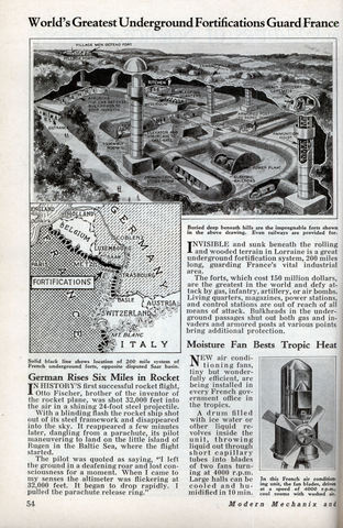 French begin constructing the Maginot line
