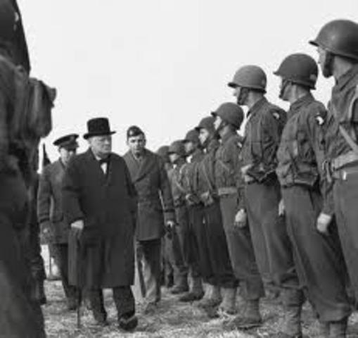 Winston Churchill Comes to power in England