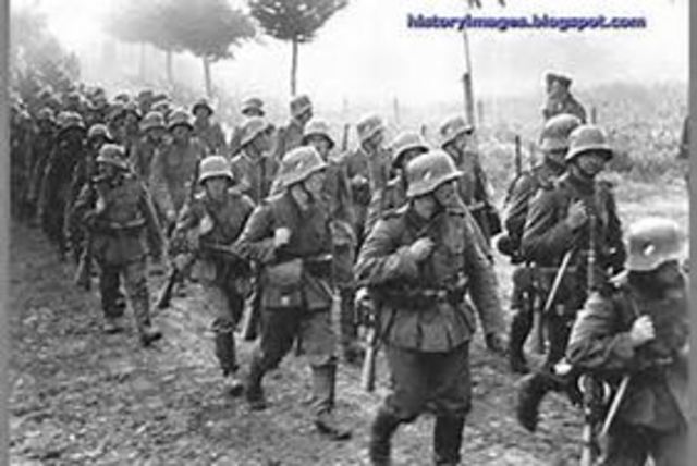 Hitler invades Austria