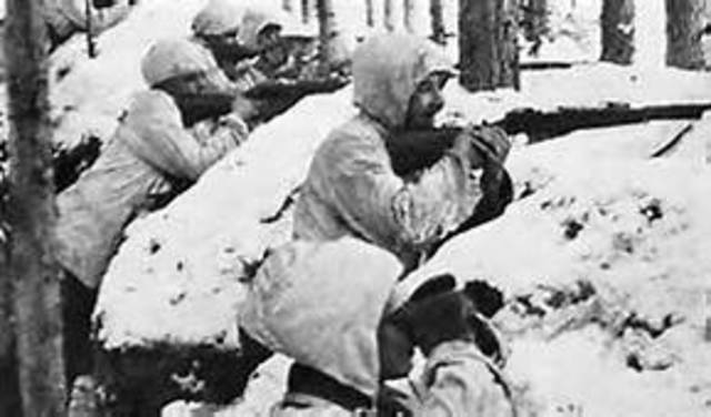 Winter War between Finland and Russia