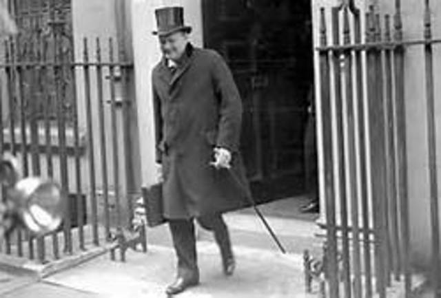 Winston Churchill Comes to power in England