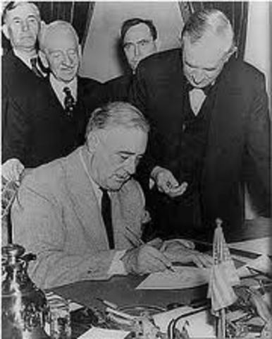 FDR Signs Executive Order9066, Beginning Japanese Internment