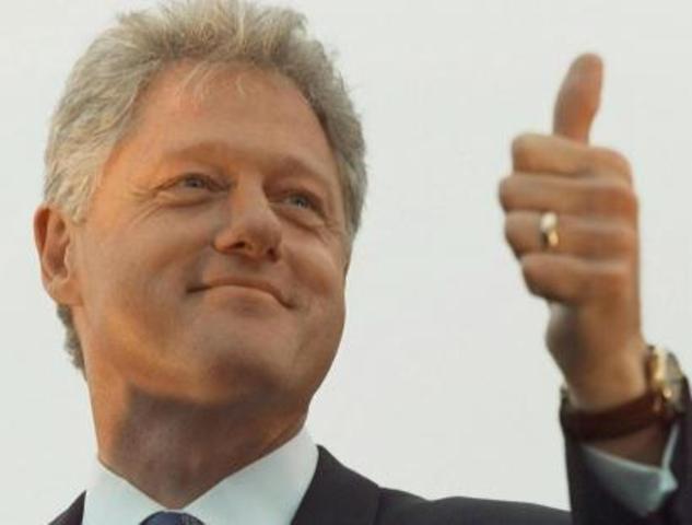 Bill Clinton getting Elected